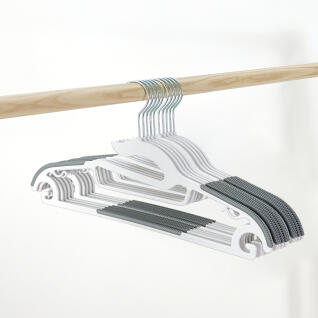 라운드 논슬립옷걸이 20p 어깨뿔방지 옷걸이