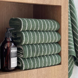 테리파머 핀스트라이프 200g 호텔수건 5장