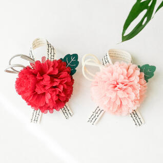 라피네 카네이션 브로치(용돈봉투)