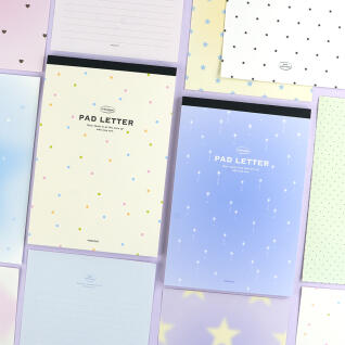 핑크풋 위시 패드편지지