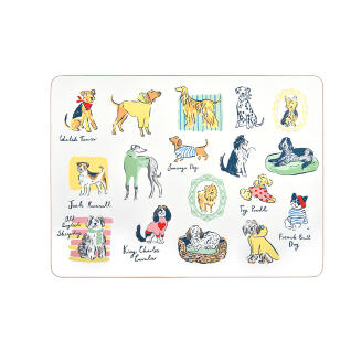 베스트인쇼 강아지 코르크 식탁매트 2p