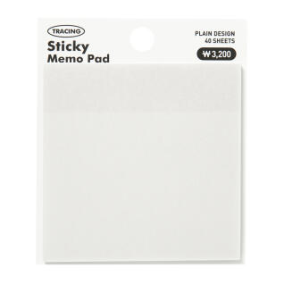 무지 점착메모지 중