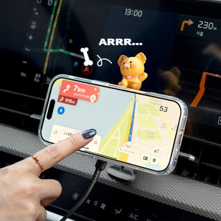 카카오프렌즈 차량용 무선 맥세이프 충전기 거치대