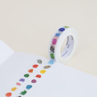 모모마테 컬러 팔레트 마스킹테이프