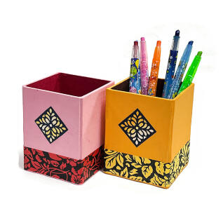 한지공예 사각꽂이필통 만들기 (8종 택1)