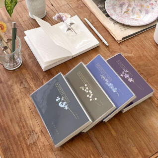 꽃길여담 일간 기록장 만년형(책갈피 세트)