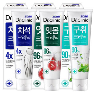 [애경]2080 닥터크리닉 치약 140g x5개