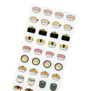 냠냠냠초밥 씰스티커