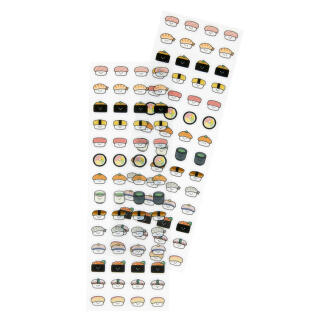 냠냠냠초밥 씰스티커