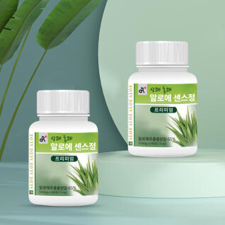 상쾌통쾌 알로에센스정 프리미엄  240정x2병