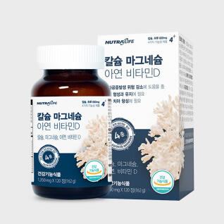 뉴트라라이프 칼슘 마그네슘 아연 비타민D(1350mgX60정)