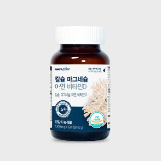 뉴트라라이프 칼슘 마그네슘 아연 비타민D(1350mgX60정)