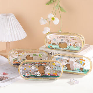 아트필드 카피바라 투명 필통