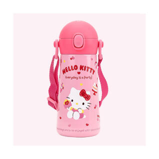 헬로키티 원터치 어깨끈 스텐물통(H588611)