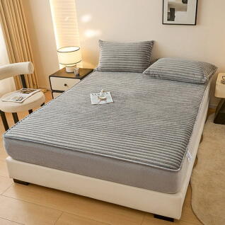 보온 발열 매트리스 커버 침대 매트 침대패드 (싱글)