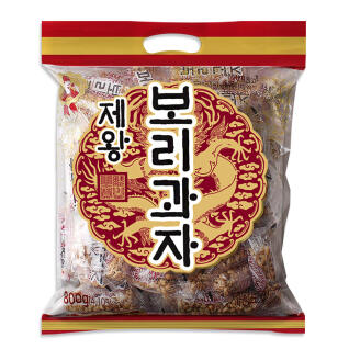 제왕 보리과자 800g / 대용량 사무실 간식