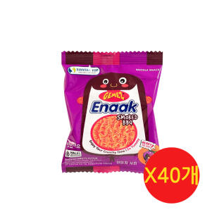 게메즈 에낙 스모크바베큐 14g 40개 / 라면과자