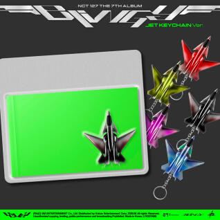 엔시티 127 정규 7집 [BLINGY] JET Keychain Ver. 랜덤 발송