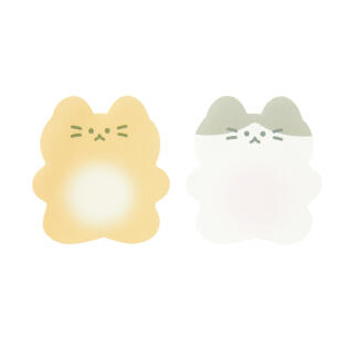 고양이 점착메모지 
