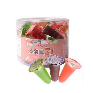 [딜] 스위트쿨 떠먹는 컵젤리 간식 모음 (딸기맛,복숭아맛,사과맛,포도맛)
