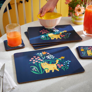 마말레이드 캣 코르크 식탁매트 2p