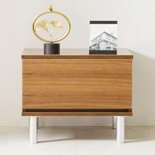 포즈 침대 안방 보조 화이트 미니 협탁 틈새 선반 500