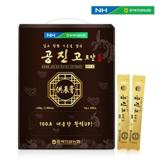 공진고 로얄스틱 15g x 100포 / 홍삼 녹용 침향 AG051