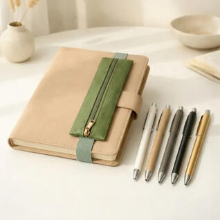 NIVORY 밴드 필통 다이어리 북밴드 펜파우치