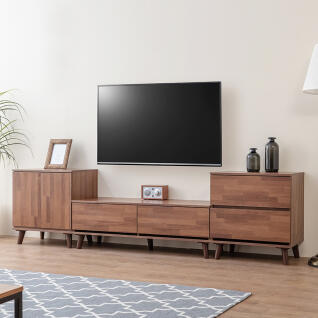 시오 수납 TV 장식장 협탁 거실장 세트 2400