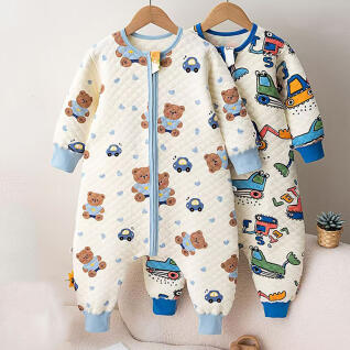 누빔 드림슬립 남아여아 실내복 수면 우주복 206010