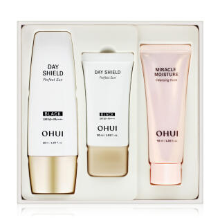 [오휘] 데이쉴드 퍼펙트 선 블랙 80ml 스페셜 세트