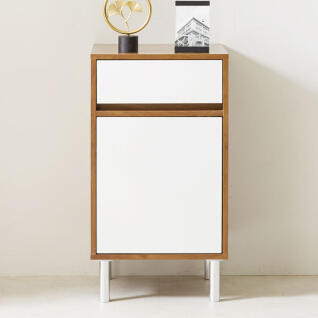 포즈 미니 침대옆 수납장 옷 거실 틈새장 2단 서랍