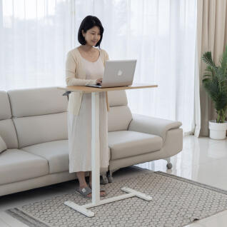 핏쳐 MS2 이동형 수동식 각도조절 사이드 테이블