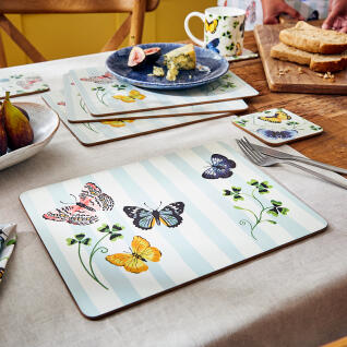 나비 코르크 식탁매트 2p