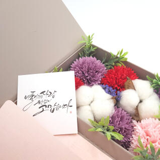 정성가득 어버이날 카네이션 용돈박스