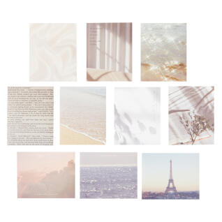 배경지 스티커팩 그레이