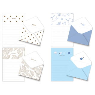 양지사 더스페셜 미니편지지세트-패턴