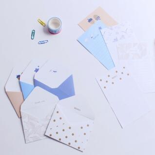 양지사 더스페셜 미니편지지세트-패턴