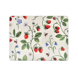 딸기 코르크 식탁매트 2p