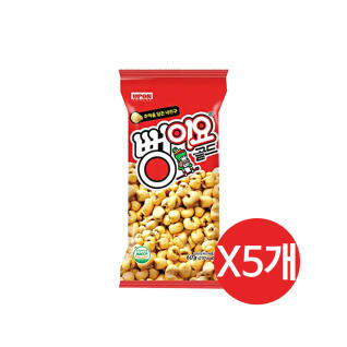 서울식품 뻥이요 골드 60g x 5개 / 강냉이 뻥튀기