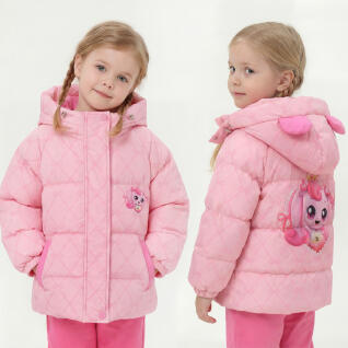 캐치! 티니핑 여아용 리본 베어 패딩점퍼 PK