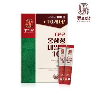 동의삼 6년근 홍삼정 데일리100 10g x 110포