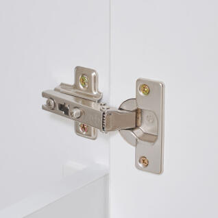 앤유 로봇청소기장 수납장 협탁 선반 보관함