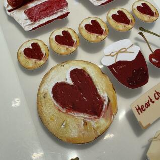 모로하나 체리잼쿠키 씰스티커