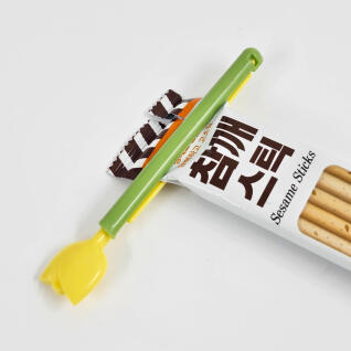 튤립 식품보관 밀폐 과자 시리얼 봉지 밀봉집게 클립