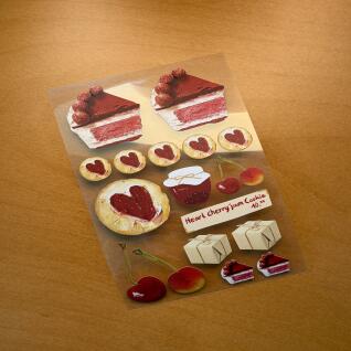 모로하나 체리잼쿠키 씰스티커