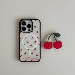 mini cherry pattern [맥세이프 범퍼케이스]