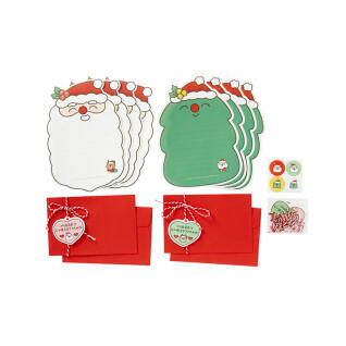 산타&트리 편지지 