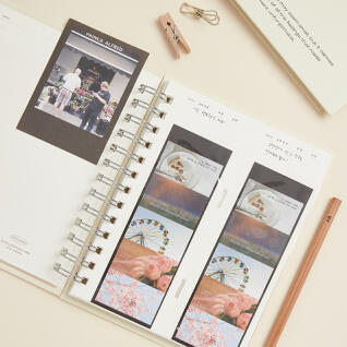 메모형 네컷앨범 아이보리 