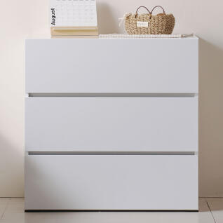 앤유 3단 와이드 드레스룸 안방 서랍장 800